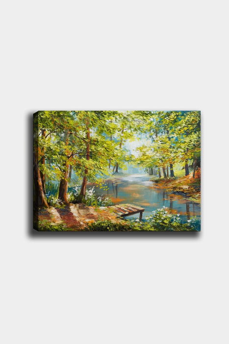 Wallity Lienzo Decorativo Unknown 50 x 70 cm Multicolor Wallity Lienzo Decorativo Unknown 50 x 70 cm Multicolor